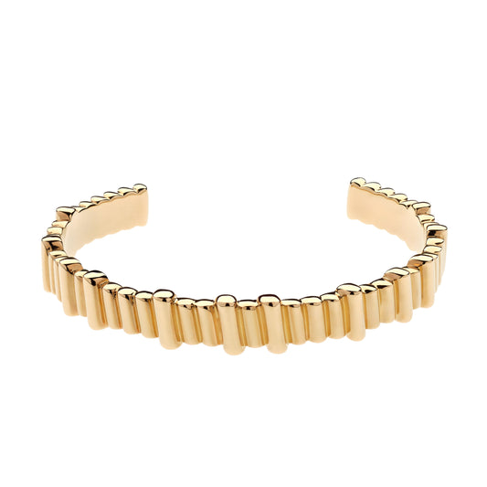 Gold Step Cuff