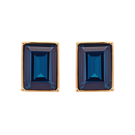 Montana Crystal Statement Clip Earrings