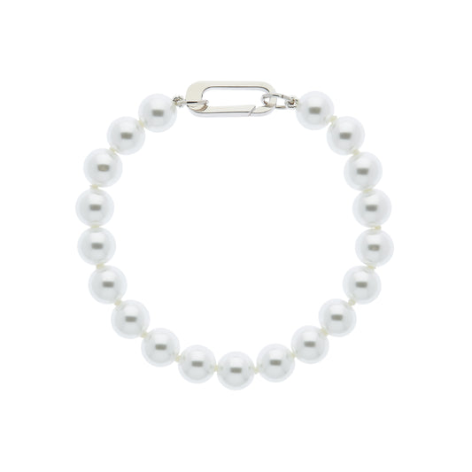 Pearl & Platinum Bracelet