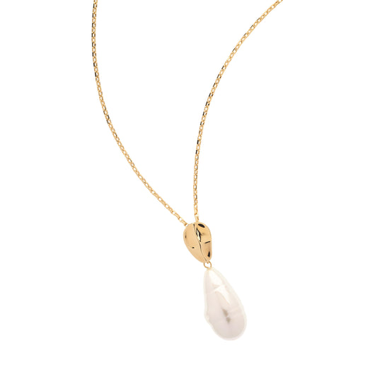 Large Baroque Gold Pendant
