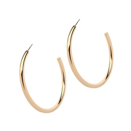 Large Gold Hoop Earrings