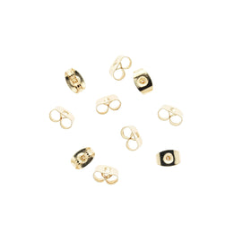 Gold Butterfly Earring Backs